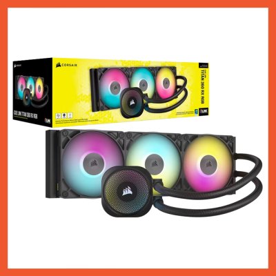 CPU LIQUID COOLING CORSAIR iCUE LINK TITAN 360 RX RGB BLACK (CW-9061018-WW)