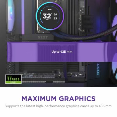 CASE NZXT H9 FLOW RGB (2025) BLACK : CM-H92FB-R1