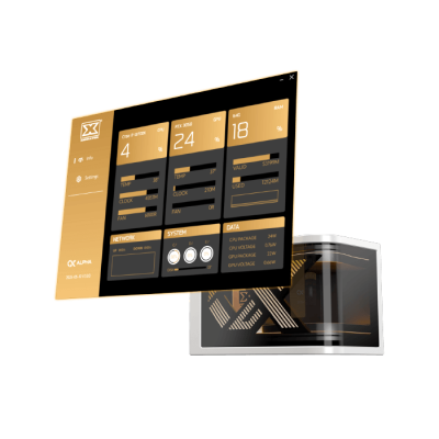 CPU LIQUID COOLING XIGMATEK CONNECT ULTRA 360 - WHITE