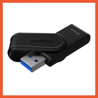 FLASH DRIVE KINGSTON 64GB DATATRAVELER EXODIA S - (DTXS/64GB)