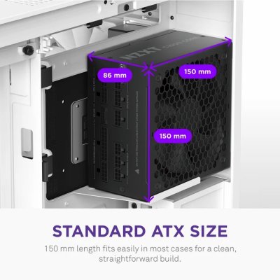 POWER SUPPLY NZXT C1000 CORE BLACK 1000W 80+ GOLD (PA-0G3BB-US)