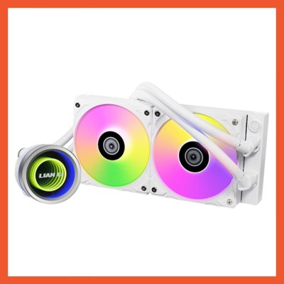 CPU LIQUID COOLING LIAN LI GA II TRINITY 240 WHITE