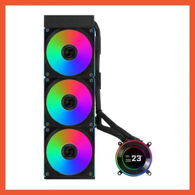 CPU COOLING LIAN LI HYDROSHIFT II LCD-C 360CL BLACK (GHS2LCD36RB)