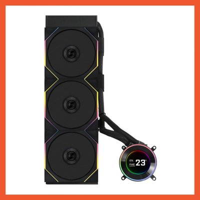 CPU COOLING LIAN LI HYDROSHIFT II LCD-C 360TL BLACK (GHS2LCD36TB)