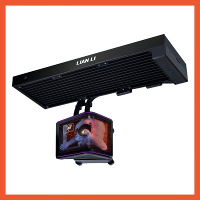 CPU LIQUID COOLING HYDROSHIFT II OLED CURVED 360FANLESS - BLACK (GHS2OLDC36NB)