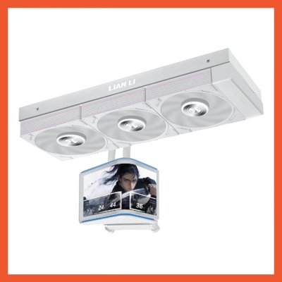 CPU LIQUID COOLING HYDROSHIFT II OLED CURVED 360P28 (120 X 3) - WHITE (GHS2OLDC36PW)