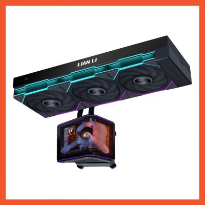 CPU LIQUID COOLING HYDROSHIFT II OLED CURVED 360TL (120 X 3) - BLACK (GHS2OLDC36TB)
