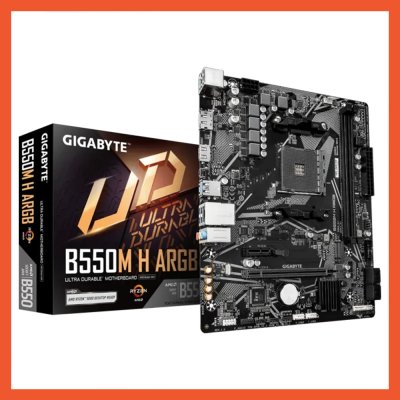 MAINBOARD GIGABYTE B550M H ARGB DDR4 AM4