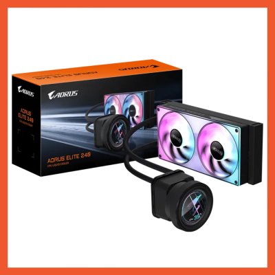 CPU LIQUID COOLING GIGABYTE GP-AORUS ELITE 240 BLACK