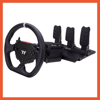 THERMALTAKE G15 DIRECT DRIVE RACING WHEEL WITH PEDALS BUNDLE