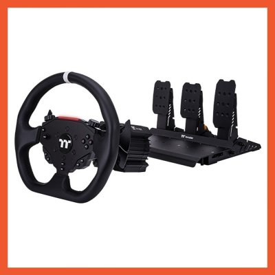 THERMALTAKE G6 DIRECT DRIVE RACING WHEEL WITH PEDALS BUNDLE