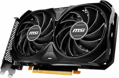 การ์ดจอ MSI NVIDIA RTX 4060 VENTUS 2X BLACK OC 8GB GDDR6
