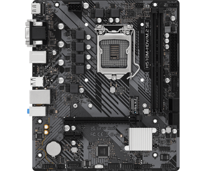 MAINBOARD ASRock H510M-HDV/M.2 SE DDR4 SOCKET LGA 1200