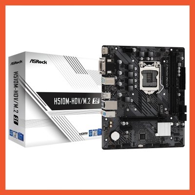 MAINBOARD ASRock H510M-HDV/M.2 SE DDR4 SOCKET LGA 1200