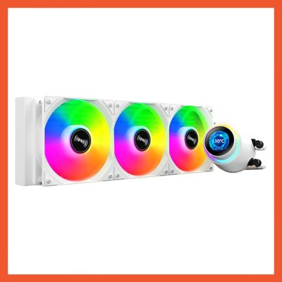 CPU LIQUID COOLING HUNTKEY GX360R ATLAS SHARK WHITE