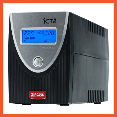 UPS (เครื่องสำรองไฟ) ZIRCON INTERACTIVE ICT-2 800VA 480W