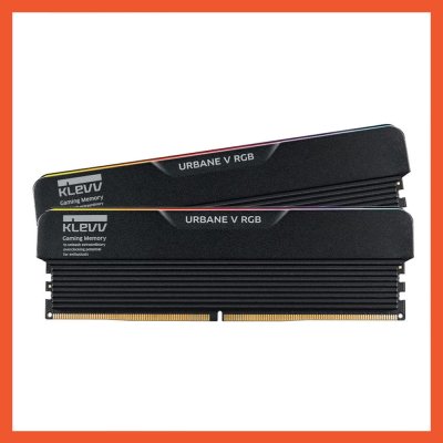 RAM DDR 5 32GB (16GBx2) 6000MHz KLEVV URBANE V RGB CL28 BLACK
