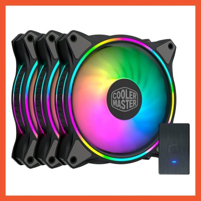 COOLER MASTER FAN CASE MF120 HALO 3IN1 ARGB (3 FAN PACK)