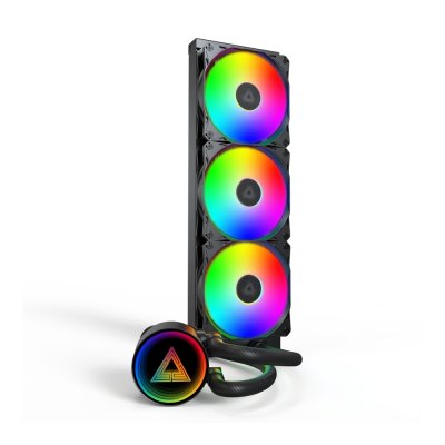 CPU LIQUID COOLING MONTECH LIGHTFLOW 360 ARGB BLACK