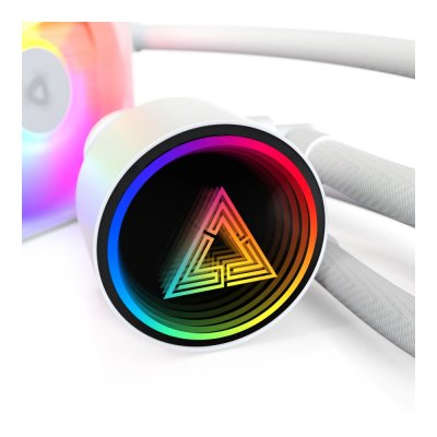 CPU LIQUID COOLING MONTECH LIGHTFLOW 360 ARGB WHITE