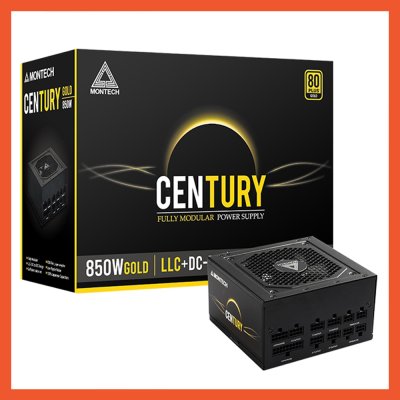 POWER SUPPLY MONTECH CENTURY 850W 80+ GOLD