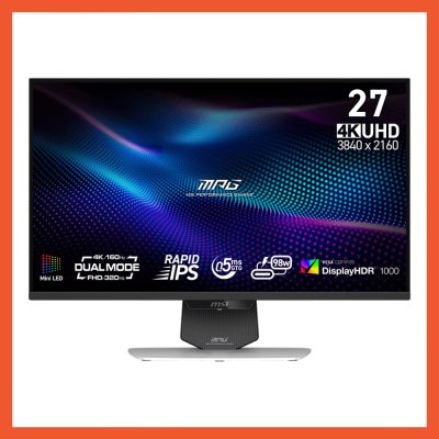 MONITOR MSI MPG 274URDFW E16M 27" IPS 4K 160Hz FHD 320Hz