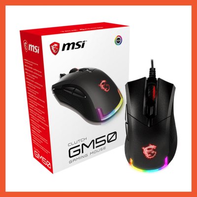 MOUSE MSI CLUTCH GM50 RGB