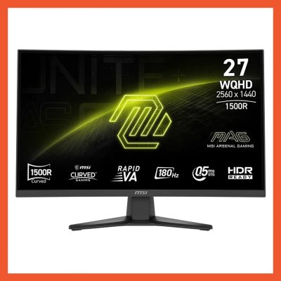 MONITOR MSI MAG 275CQF E18 - 27" RAPID VA 2K 180Hz