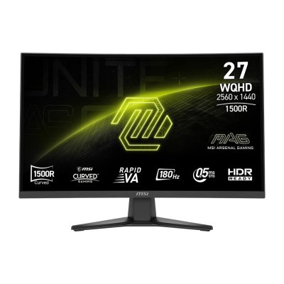 MONITOR MSI MAG 275CQF E18 - 27" RAPID VA 2K 180Hz