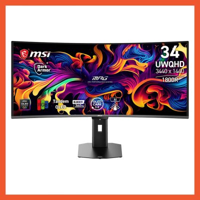 MONITOR MSI MPG 341CQR QD-OLED X36 34" UWQHD 360Hz CURVED