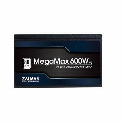POWER SUPPLY ZALMAN MEGAMAX ZM600-TXII 600W 80+ WHITE