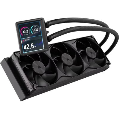 CPU LIQUID COOLING CORSAIR NAUTILUS II 360 RS LCD BLACK (CW-9061053-WW)
