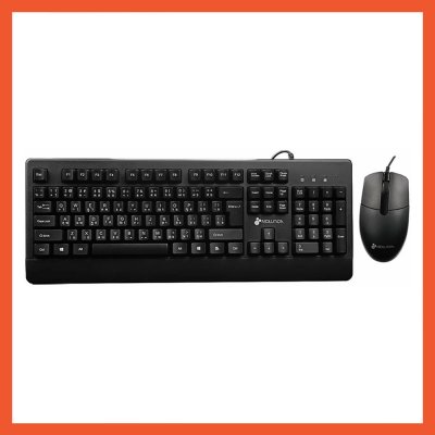 KEYBOARD+MOUSE NEOLUTION TORNADO BLACK