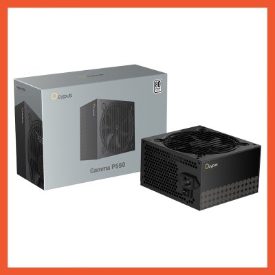 POWER SUPPLY OCYPUS GAMMA P550 550W 80+ WHITE