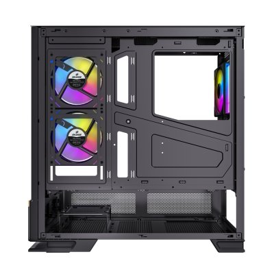 CASE OKINOS AQUA 6 BLACK MID TOWER
