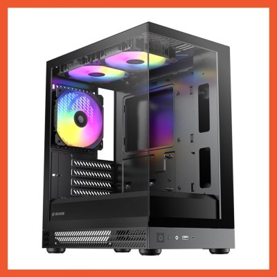 CASE OKINOS AQUA UNO BLACK MINI TOWER