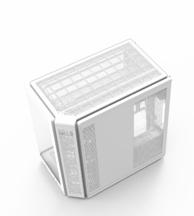 CASE ZALMAN P60 WHITE ATX MID TOWER
