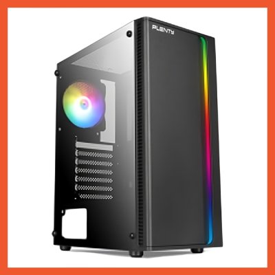 CASE PLENTY T20 BLACK ATX