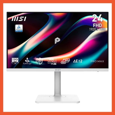MONITOR MSI PRO MAX 241PHW E14 23.8" IPS 144Hz USB-C