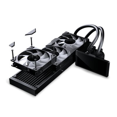 CPU LIQUID COOLING PHANTEKS GLACIER ONE LCD 360M25 BLACK