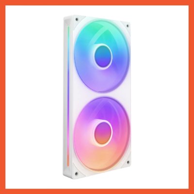 NZXT FAN CASE NZXT F240 RGB CORE WHITE