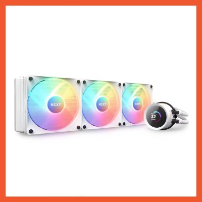 CPU COOLING NZXT KRAKEN 360 RGB WHITE (RL-KR360-W1)