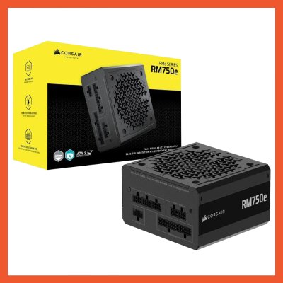 POWER SUPPLY CORSAIR RM750E 750W 80+ GOLD (CP-9020295-NA)