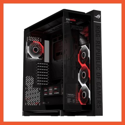 CASE ASUS ROG CRONOX GR801 CURVE TG SCREEN ARGB BLACK E-ATX