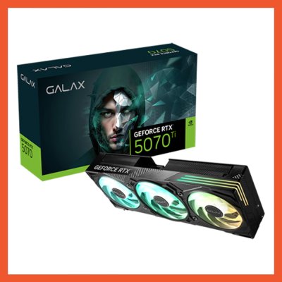 การ์ดจอ GALAX NVIDIA RTX 5070TI EX GAMER 1-Click OC 16GB GDDR7 การ์ดจอ GALAX NVIDIA RTX 5070TI EX GAMER 1-Click OC 16GB GDDR7