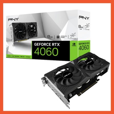 การ์ดจอ PNY NVIDIA RTX 4060 VERTO DUAL FAN 8GB GDDR6