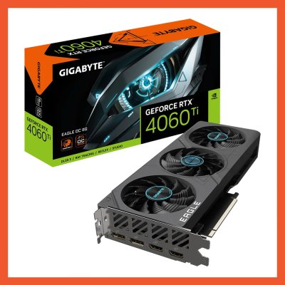 การ์ดจอ GIGABYTE NVIDIA RTX 4060 TI EAGLE OC 8GB GDDR6