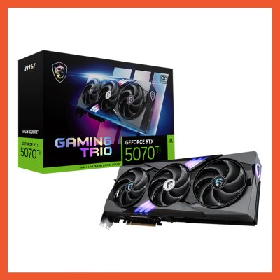 การ์ดจอ MSI RTX 5070 TI GAMING TRIO OC 16GB GDDR7