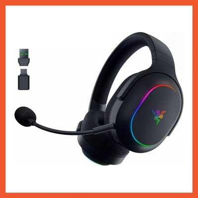 HEADSET RAZER BARRACUDA X CHROMA WIRELESS BLACK