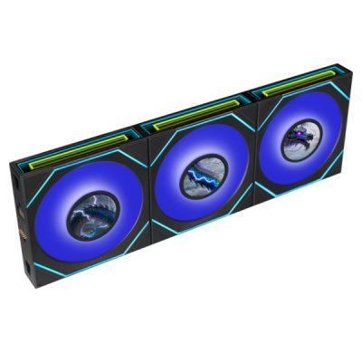 Lian Li UNI FAN REVERSE SL-INF LCD FLEX PACK 3